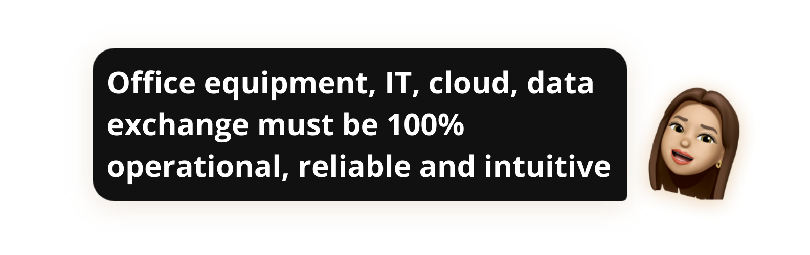 Office equipment, IT, cloud and information storage, data exchange must be 100% operational, reliable and intuitive - Popwork