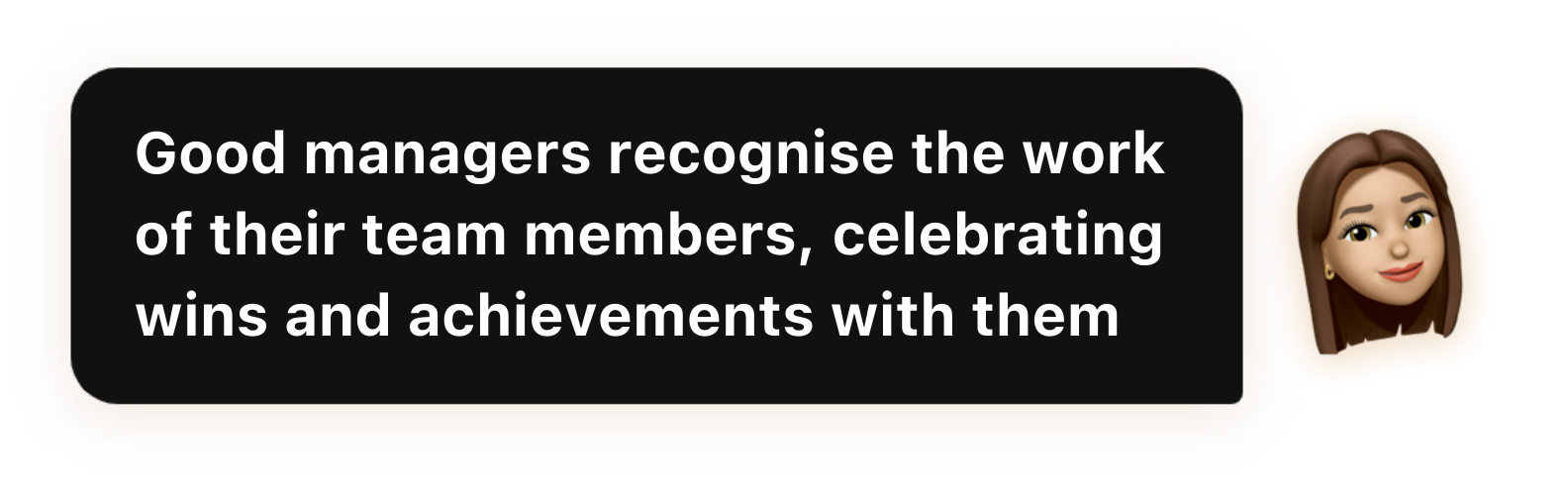 Good managers recognise the work of their team members, celebrating wins and achievements with them - Popwork