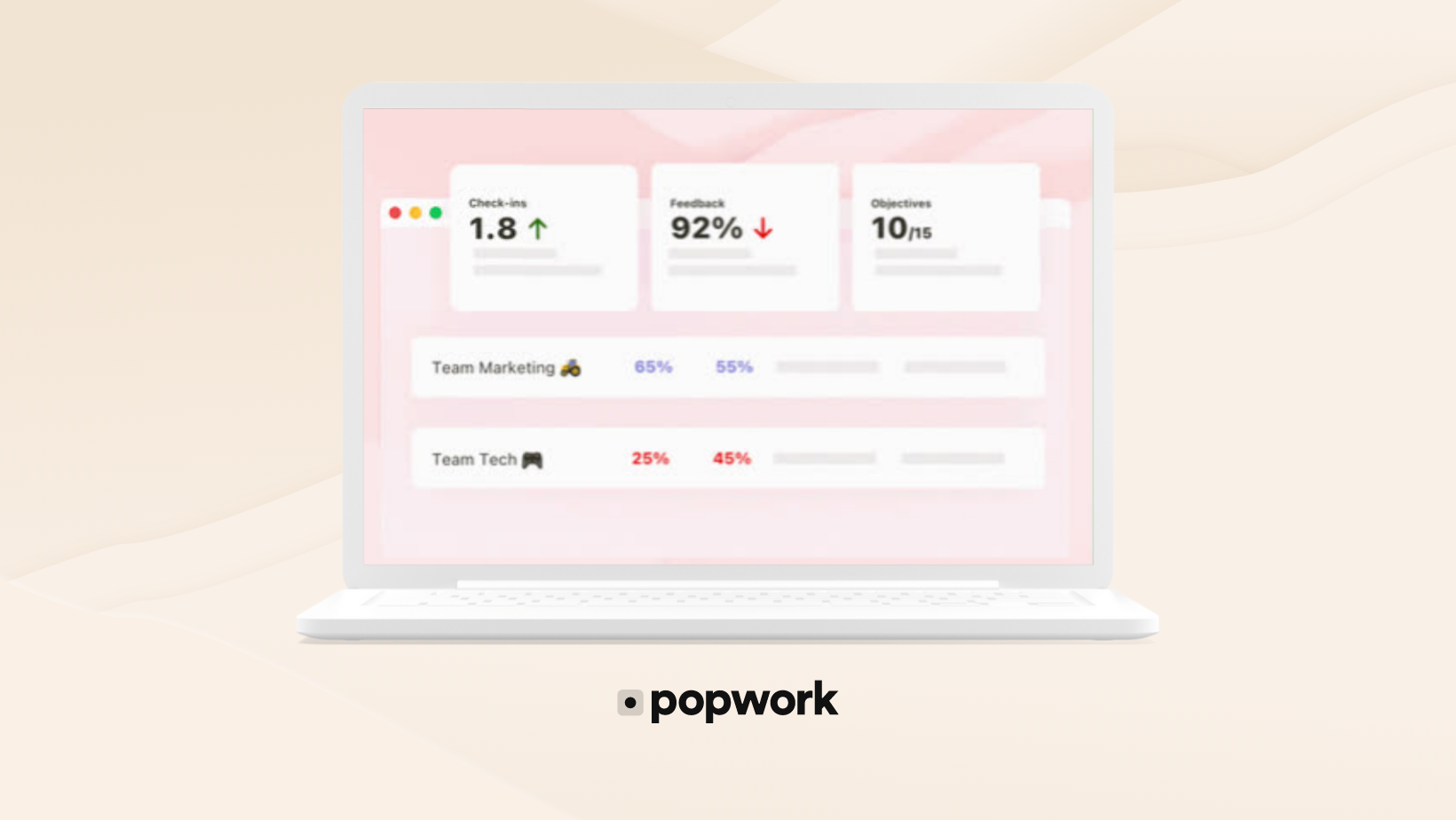 Screenshot of the Popwork Insights