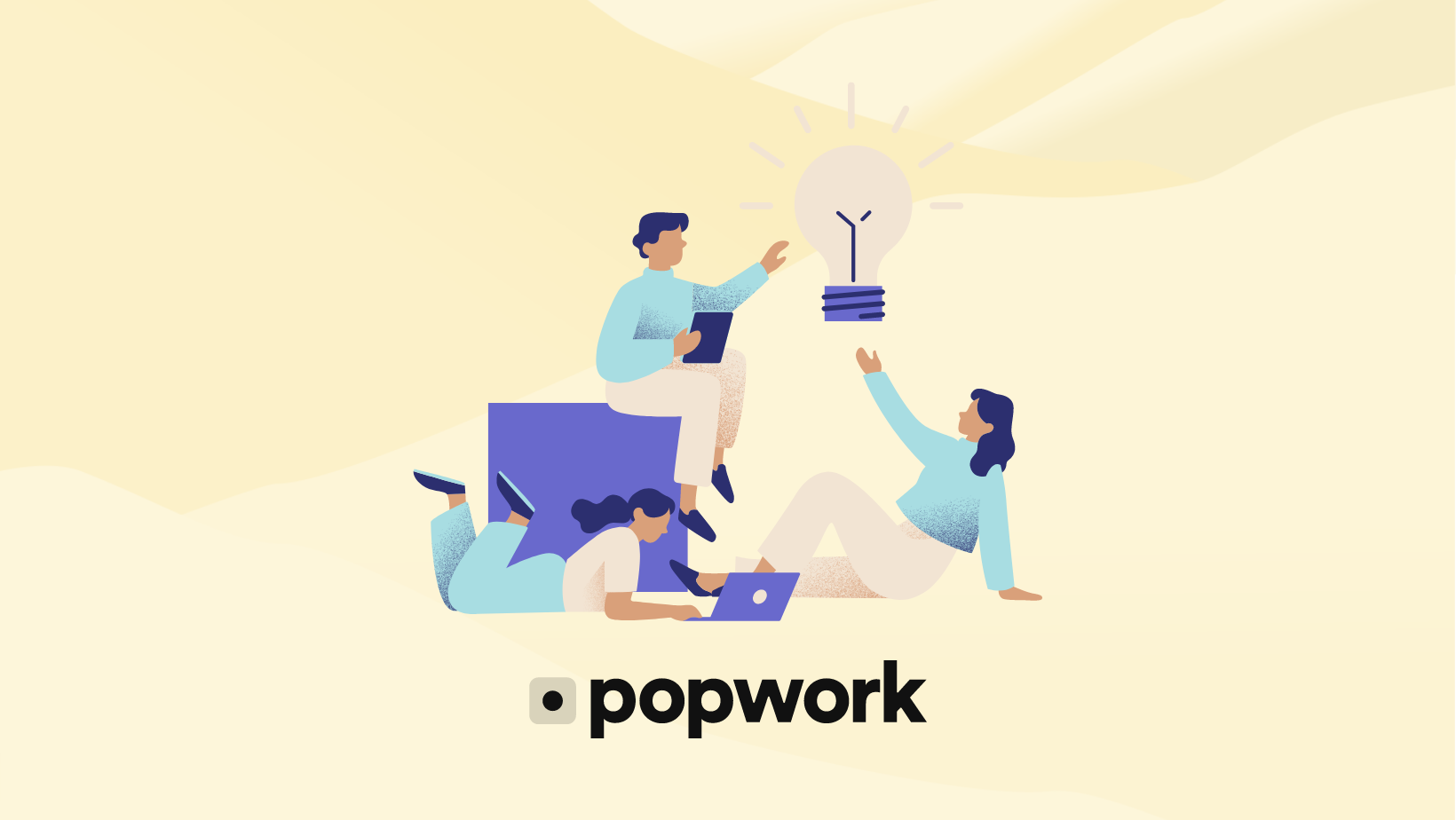 A team brainstorming -  Popwork